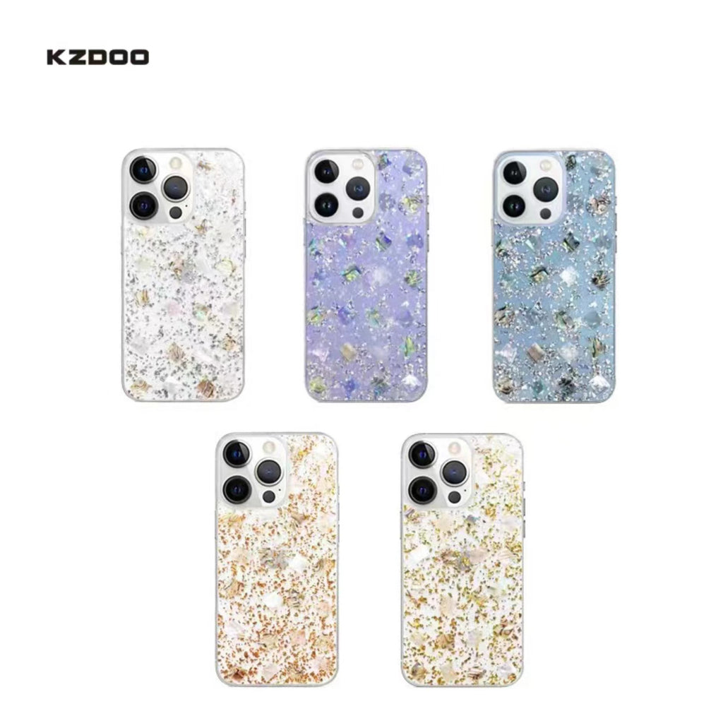 Gilded Sea Shell Glitter Case for iPhone - Iridescent Glow – NOVA